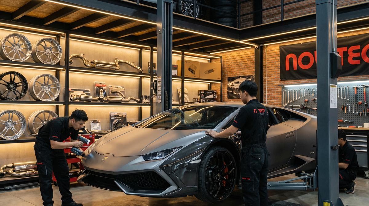 小小绘汽车改装工坊视频拍摄